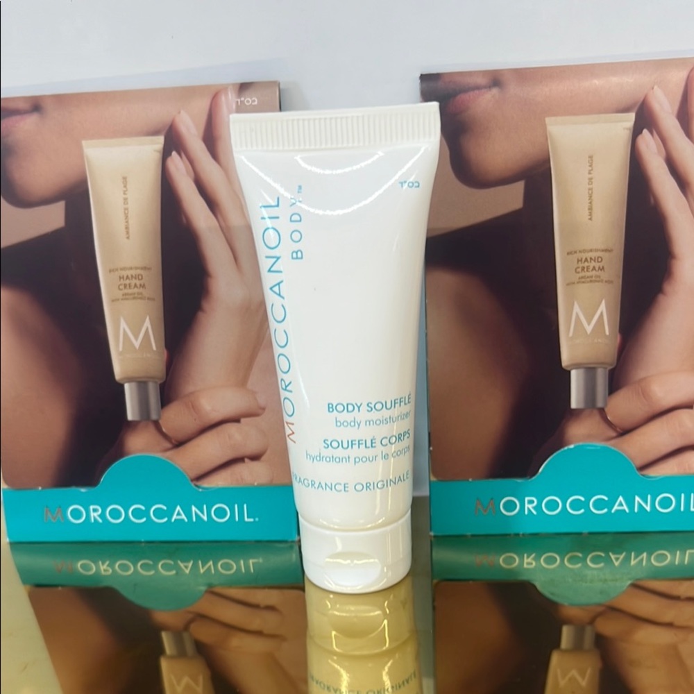 Moroccanoil Body Soufflé and Hand Cream Duo Sample Size